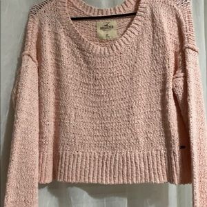 Pink sweater Hollister